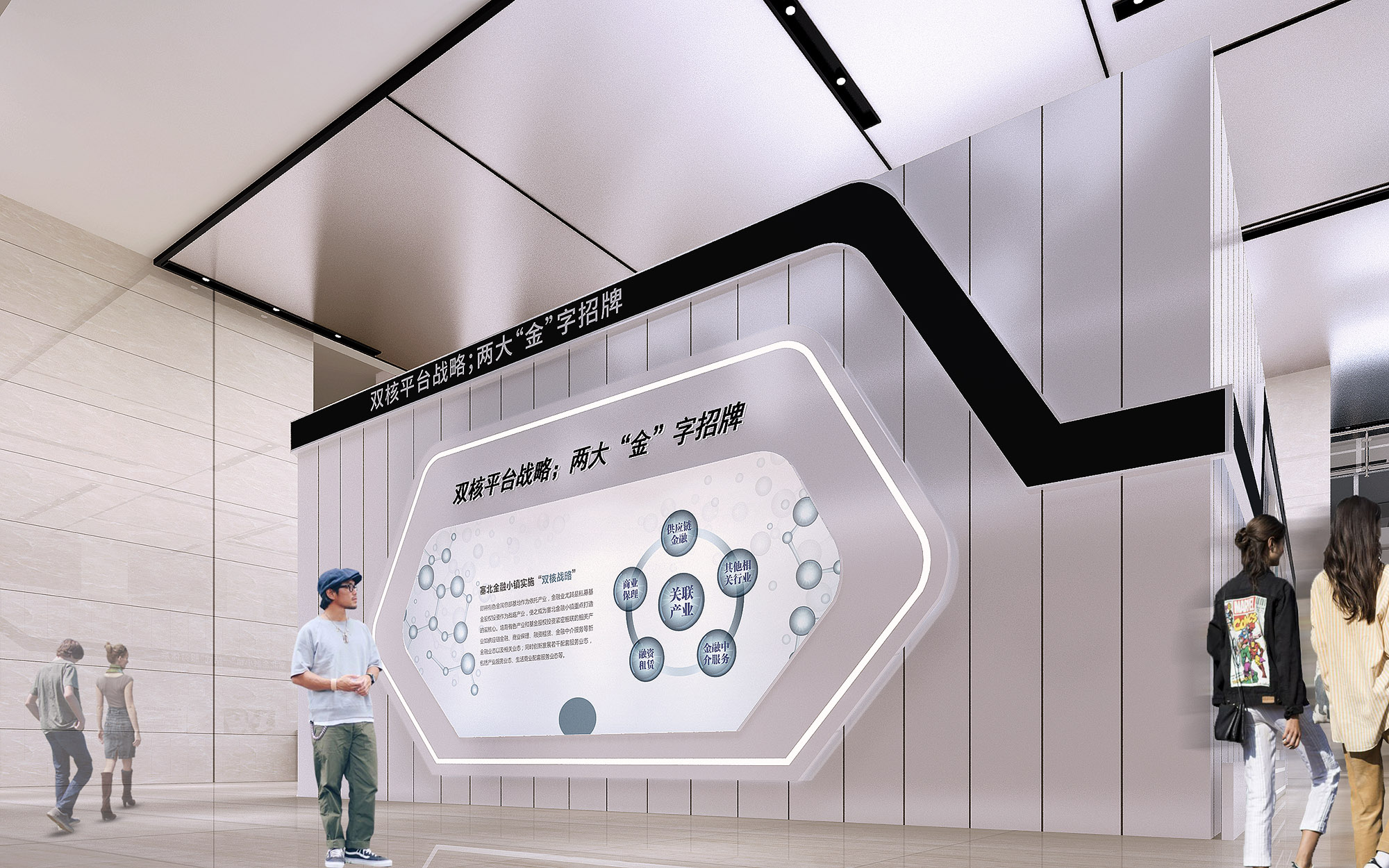 塞北金融小镇展示中心